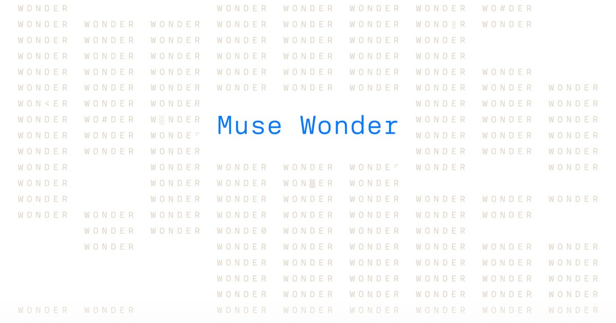 Meta Muse Wonder